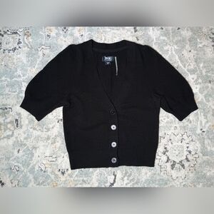 Anthropologie / Maeve | Puff Sleeve Cashmere Cardigan | Size XS